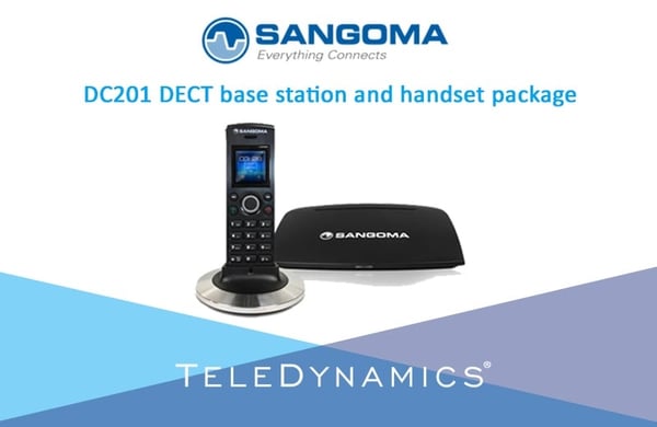 Sangoma DC201 base station and handset package