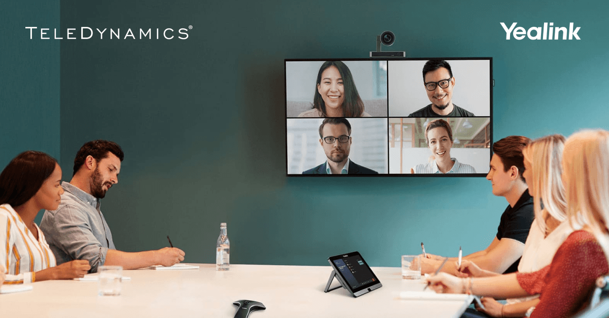 Yealink videoconferencing solutions - distributed by TeleDynamics