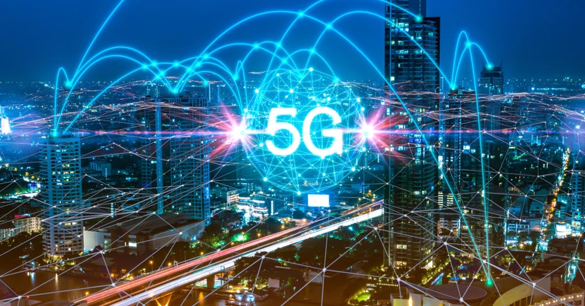 5G network in an urban landscape - TeleDynamics blog