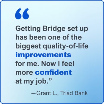 Bridge customer quote – TeleDynamics blog