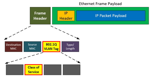 Components in a Layer 2 Frame Header