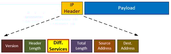 Components in a Layer 3 IP Header