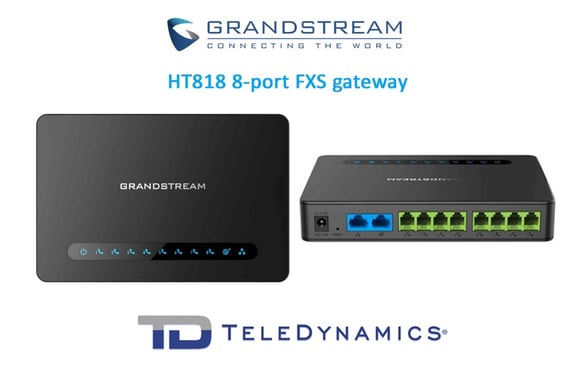 Grandstream HT818 FXS VoIP Gateway