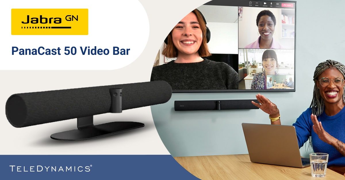 Jabra PanaCast 50 Video Bar - Distributed by TeleDynamics