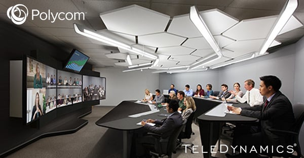 immersive video conferencing by Polycom