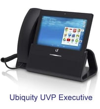 Ubiquity UVP Executive IP desk phone with Android OS
