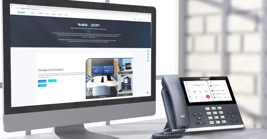 Yealink MP IP phone series is certified for Zoom - TeleDynamics blog