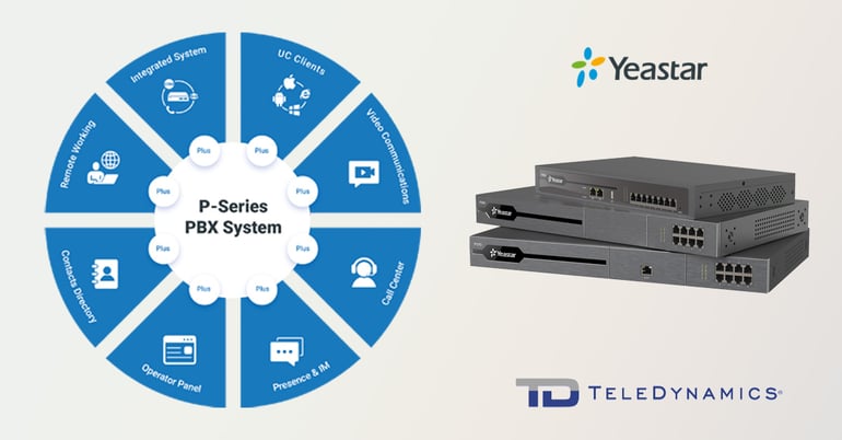 Yeastar P-Series PBX System from TeleDynamics