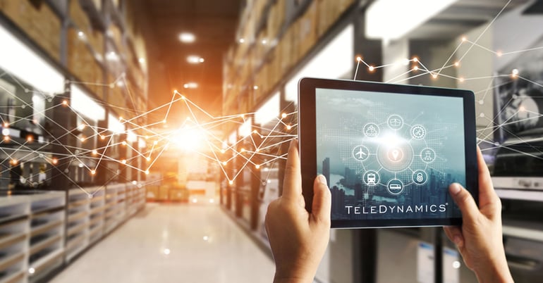 connected warehouse (IoT) - TeleDynamics blog