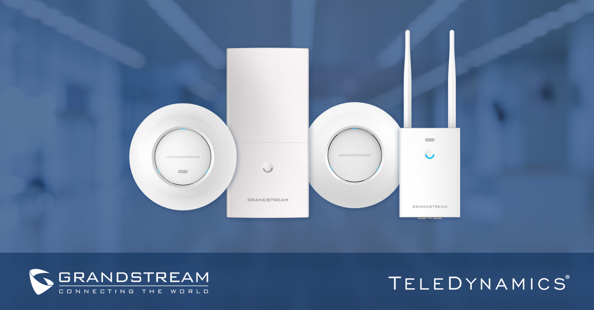 Grandstream GWN Wi-Fi access points - Distributed by TeleDynamics
