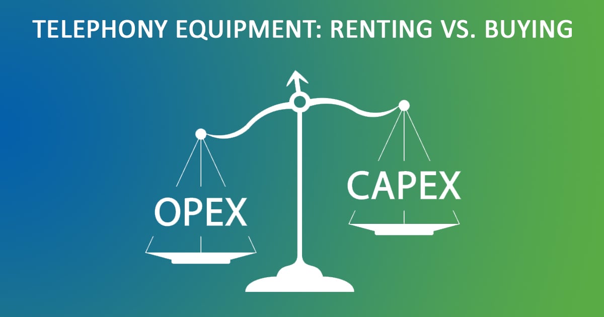 Device as a Service (Daas) illustration: OpEx vs. CapEx