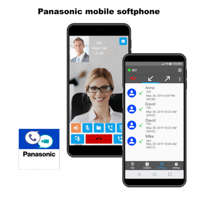Panasonic mobile softphone