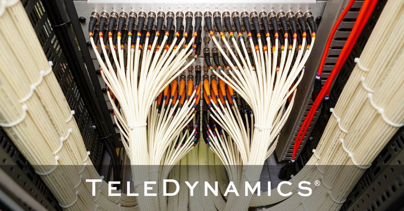 photo of structured cabling - TeleDynamics blog