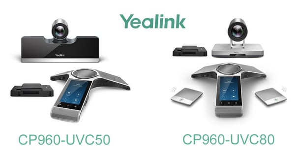 Yealink's CP960-UVC50 and CP960-UVC80 Zoom Room Kits