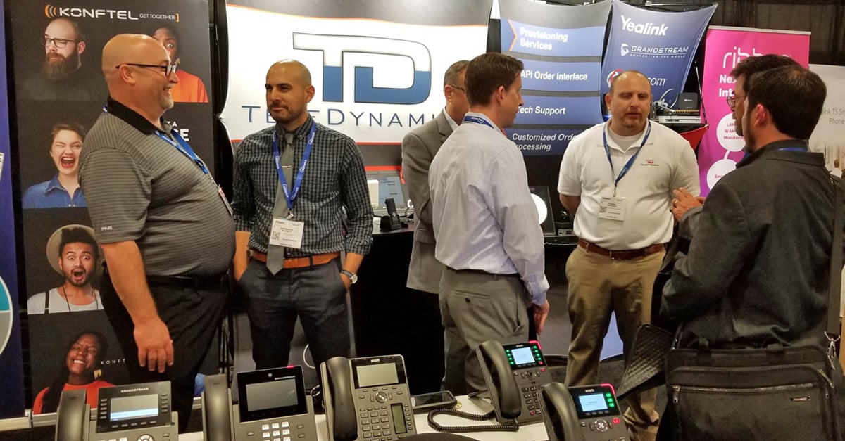 TeleDynamics Booth at ITExpo 2020