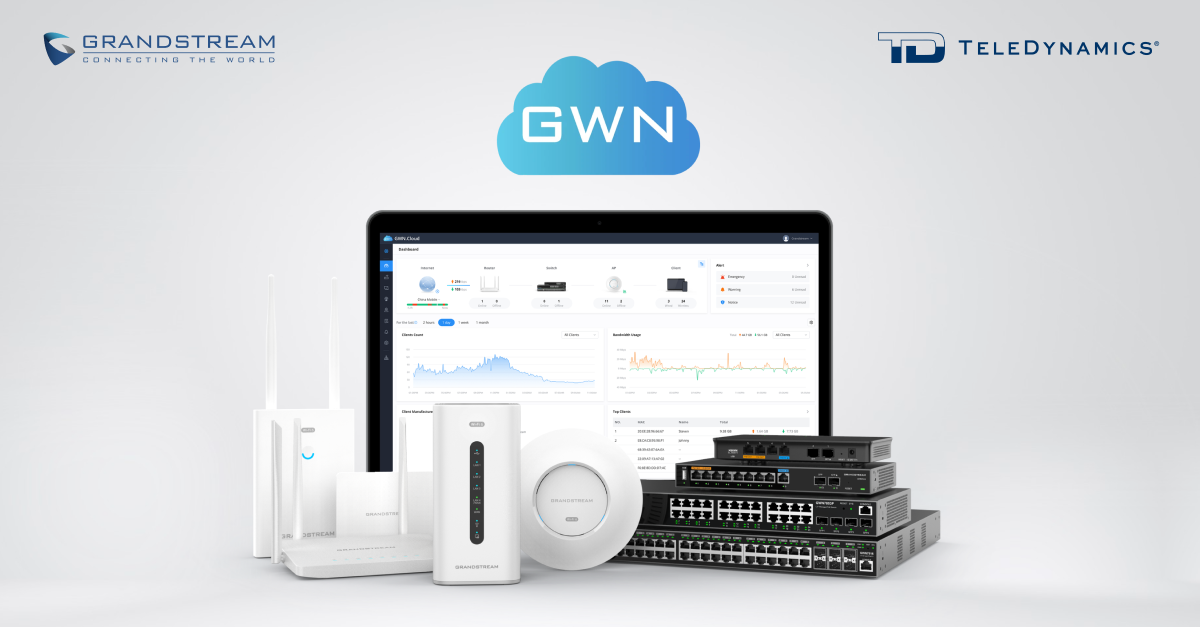 Grandstream GWN.cloud - Distributed by TeleDynamics