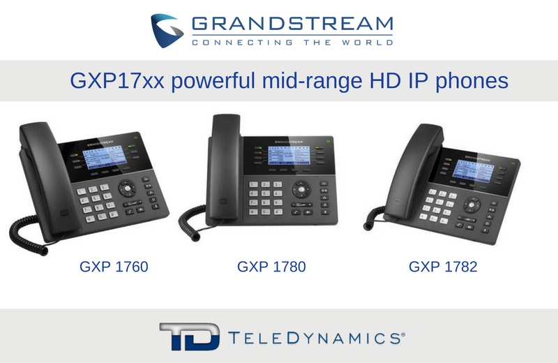 Grandstream GXP17xx series IP phones