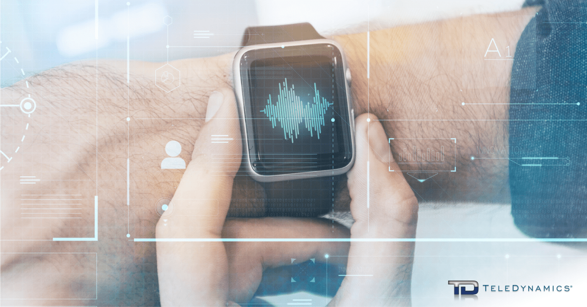 Smartwatch on wrist - TeleDynamics Blog