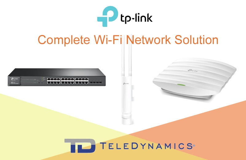 TP-Link JetSream Smart Switch, EAP225 outdoor Wi-Fi AP, EAP225V3 indoor Wi-Fi AP
